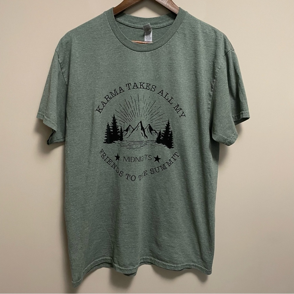 Taylor Swift Fan Merch Karma T-Shirt Men Women Large